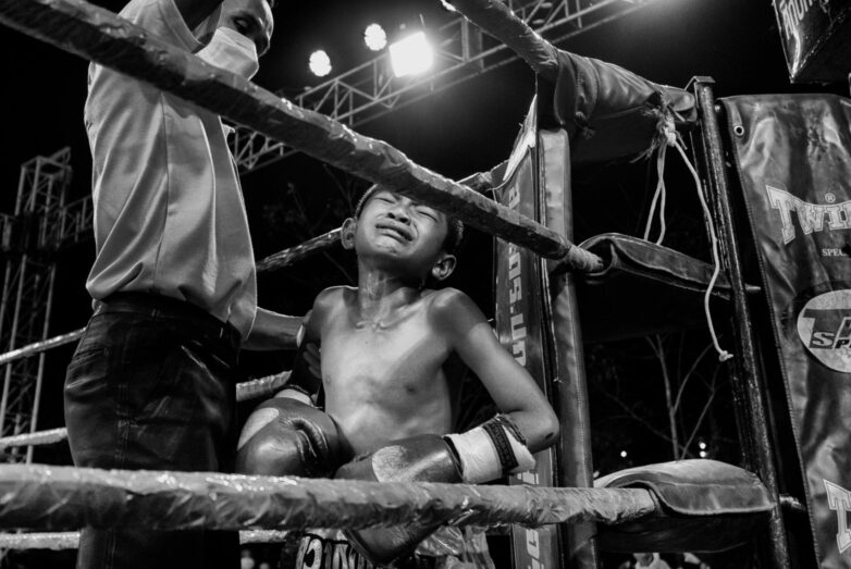 Il bambino pugile di Muai Thai