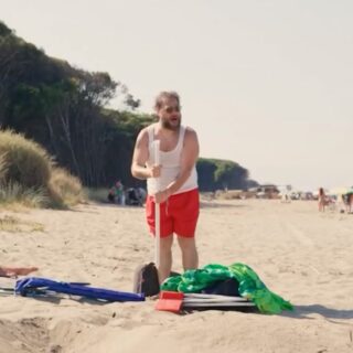 Sadhu e la sua amata scimmietta