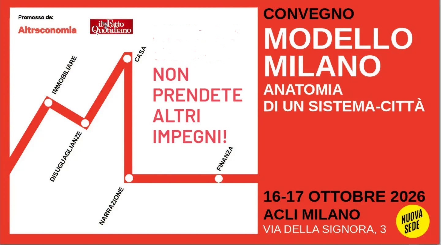 Il Convegno “Modello Milano”