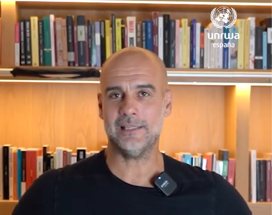 VIDEO. Pep Guardiola per la Palestina