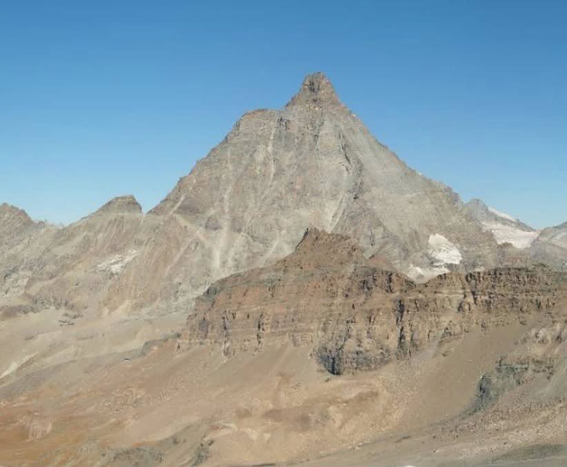 È il Sahara? No, il Cervino